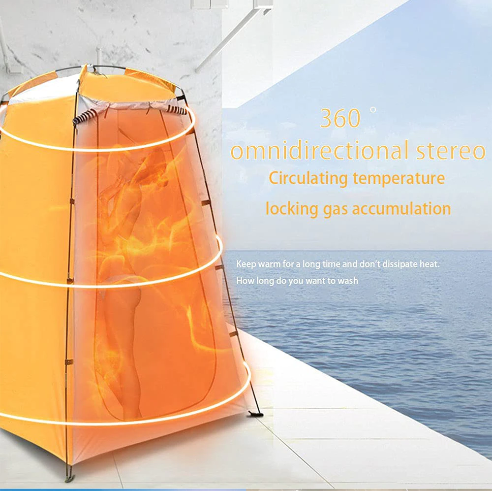 Cheap Goat Tents Outdoor Changing Shower Tent Simple Build Mobile Toilet Bathing Changing Room Private Changing Bathroom Camping Privacy Tent   
